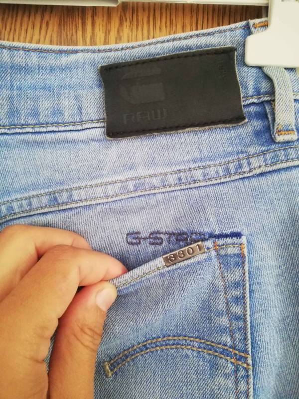 Blugi G-STAR RAW EU 38 | Albastru, Lungi, Bumbac - Image 6