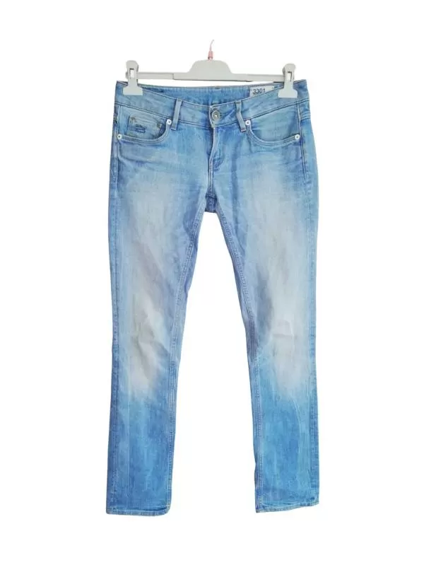 Blugi G-STAR RAW EU 38 | Albastru, Lungi, Bumbac