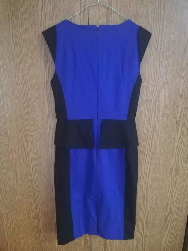 Rochie de seară Karen Millen EU 38 | Albastru, Midi, Bumbac - Image 5