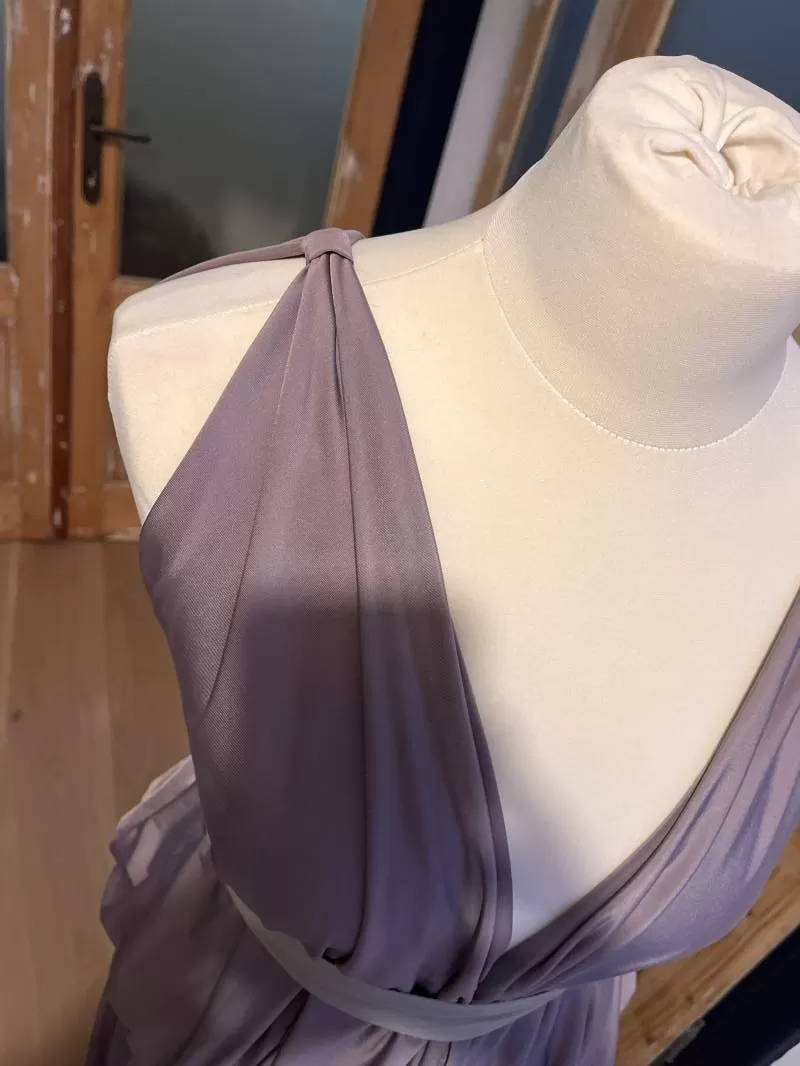 Rochie de seară ATELIER NAIV EU 36 | Mov, Maxi, Elastan - Image 6