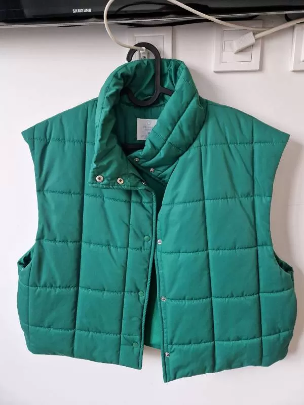 Vestă PRIMARK EU 38 | Verde, Fără glugă, Poliester - Image 2