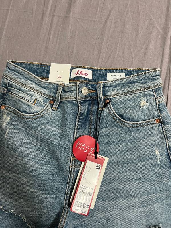 Blugi S.Oliver EU 34 | Albastru, Lungi, Bumbac - Image 8