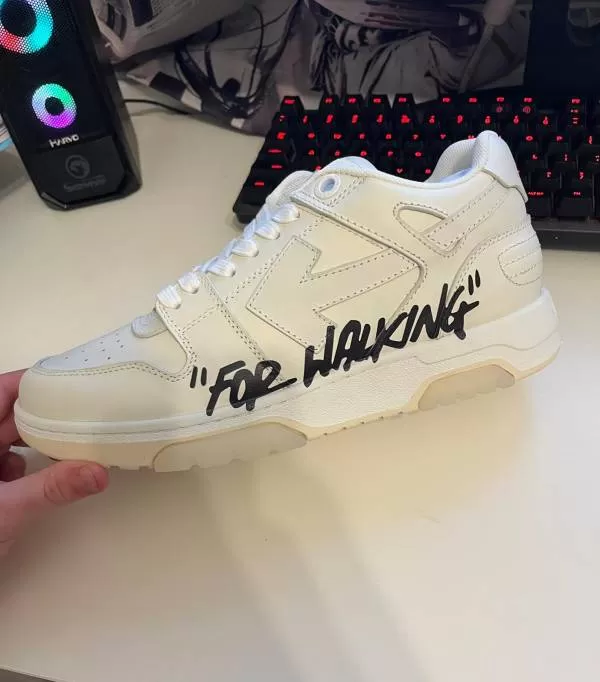 Sneakers Off-White EU 42 | Alb, Poliester - Image 5