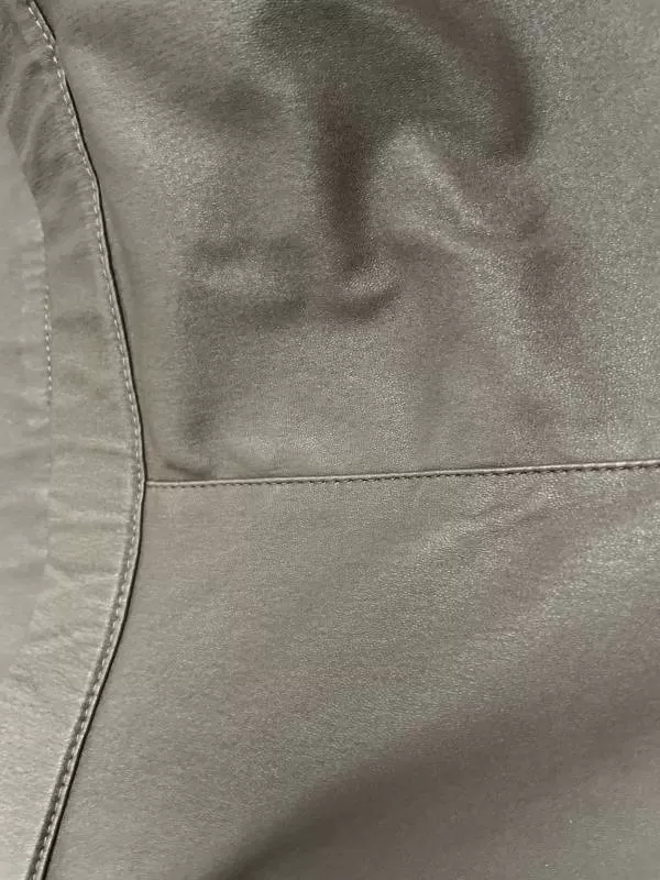 Pantaloni Massimo Dutti EU 36 | Maro, Lungi, Piele naturală - Image 3