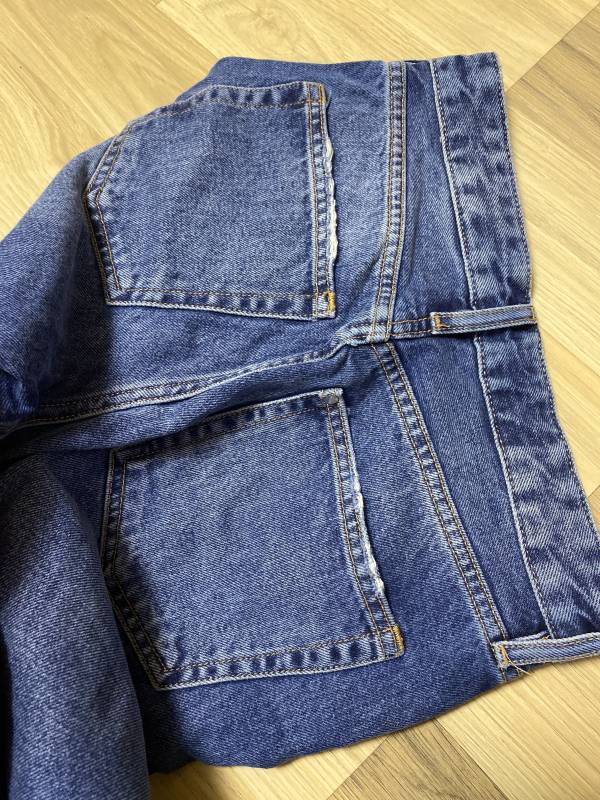 Blugi H&M EU 36 | Albastru, Lungi, Bumbac - Image 4