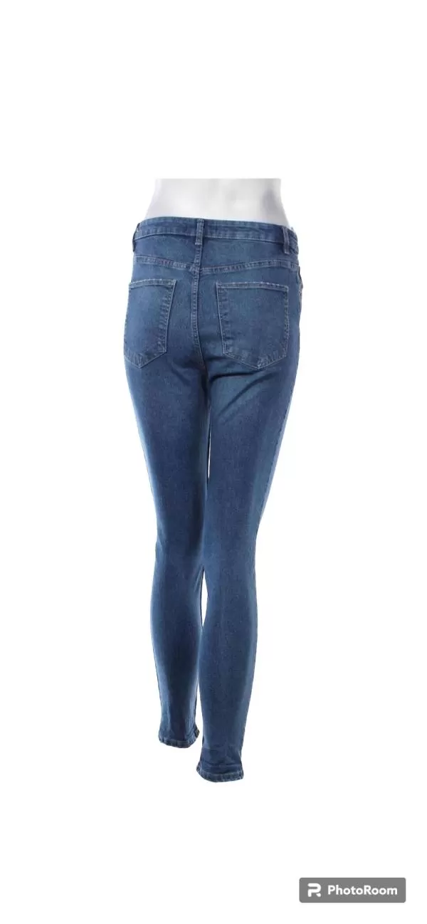 Blugi Sinsay EU 38 | Albastru, Lungi, Denim - Image 6