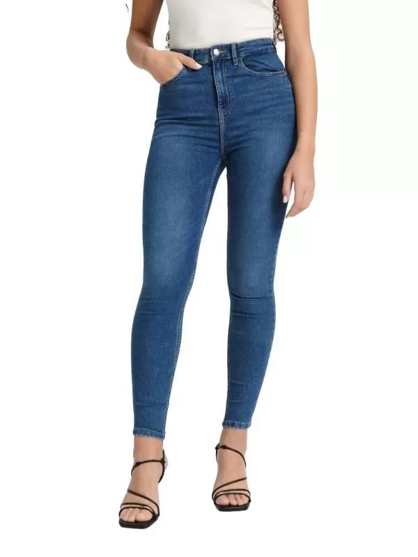 Blugi Sinsay EU 38 | Albastru, Lungi, Denim
