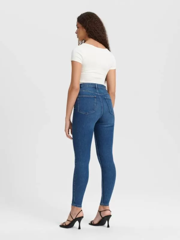 Blugi Sinsay EU 38 | Albastru, Lungi, Denim - Image 3
