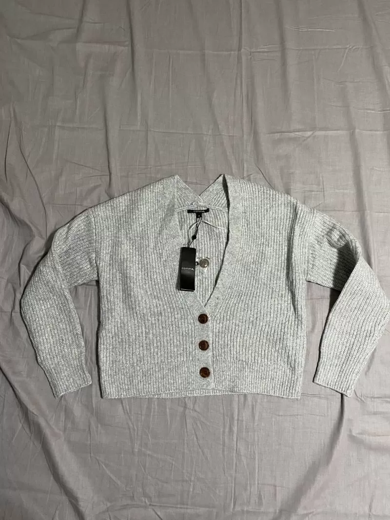 Pulover Comma XXS | Gri, Normal, Regular fit, Poliester - Image 6
