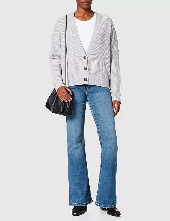 Pulover Comma XXS | Gri, Normal, Regular fit, Poliester - Image 2
