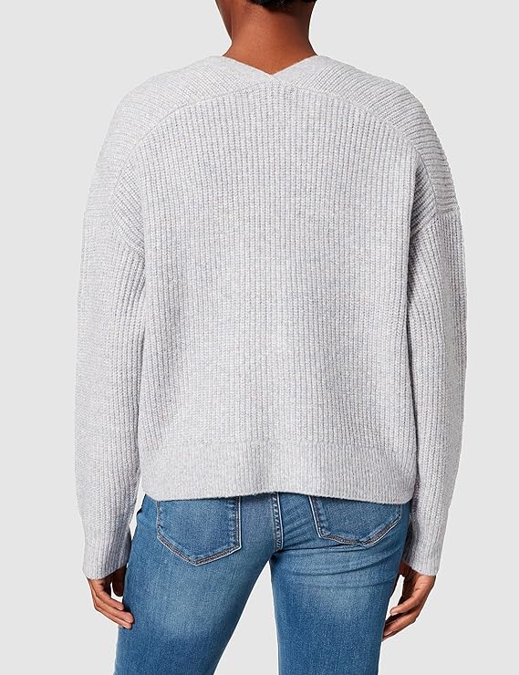 Pulover Comma XXS | Gri, Normal, Regular fit, Poliester - Image 3