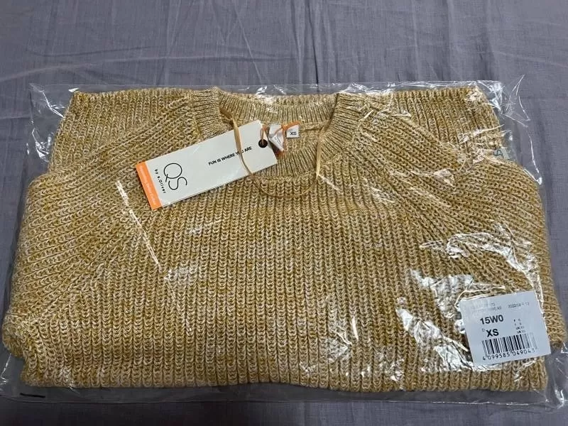 Pulover S.Oliver XS | Auriu, Normal, Regular fit, Bumbac - Image 8