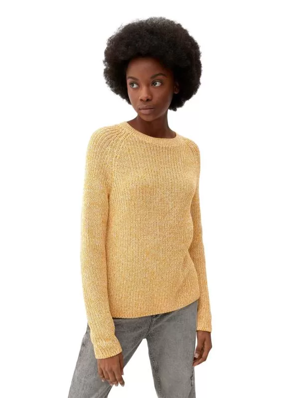 Pulover S.Oliver XS | Auriu, Normal, Regular fit, Bumbac