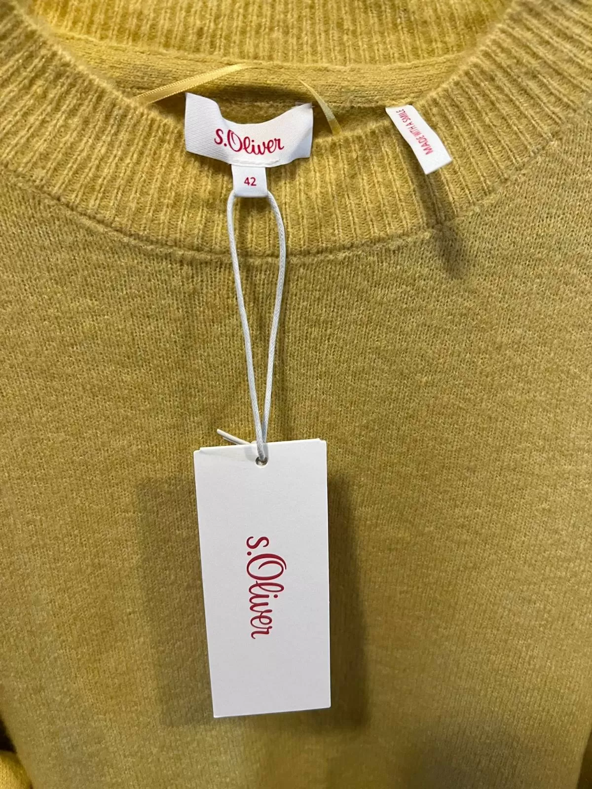 Bluză S.Oliver XL | Crem, Normal, Poliester - Image 3