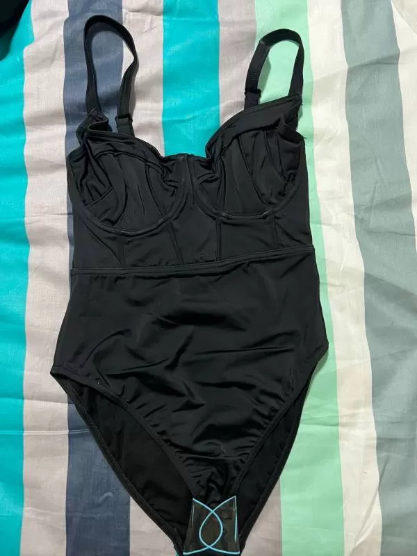 Costum de baie întreg ASOS S | Negru, Poliester - Image 5