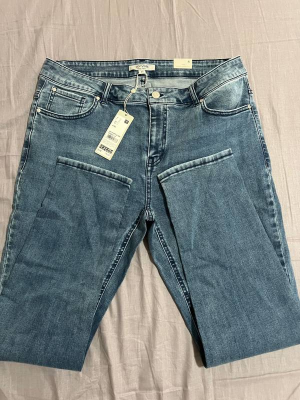 Blugi Comma EU 44 | Albastru, Lungi, Denim - Image 5