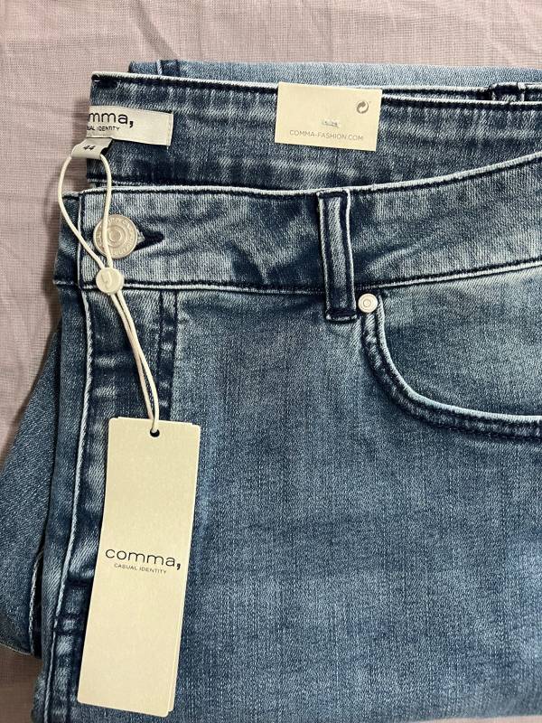 Blugi Comma EU 44 | Albastru, Lungi, Denim - Image 8
