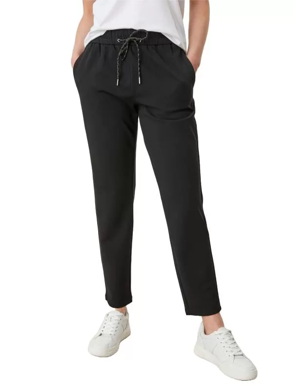 Pantaloni S.Oliver XS | Negru, Lungi, Poliester