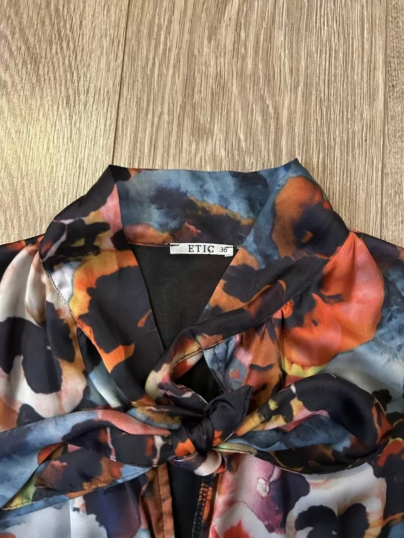 Rochie de seară ETIC EU 36 | Caramel, Midi, Poliester - Image 7