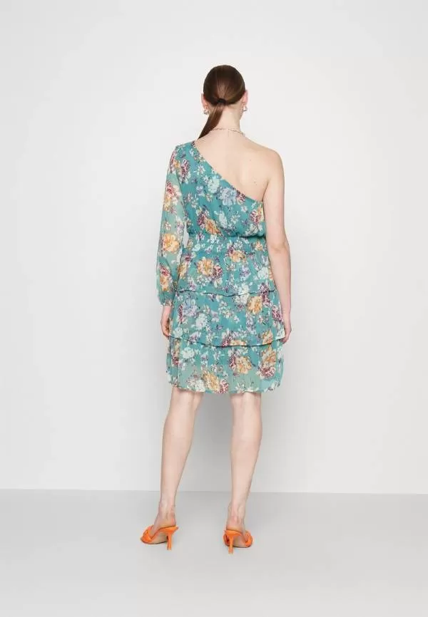 Rochie casual Only M | Turcoaz, Midi, Poliester - Image 3