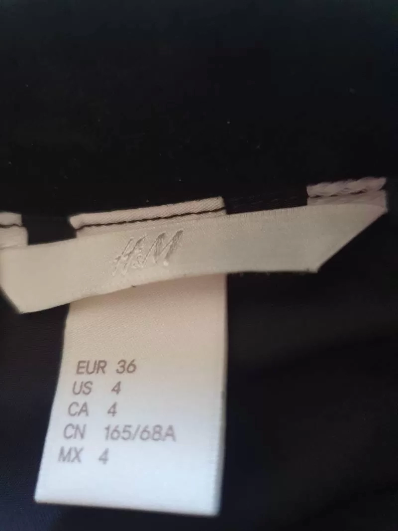 Fustă H&M EU 36 | Negru, Mini, Piele naturală - Image 5