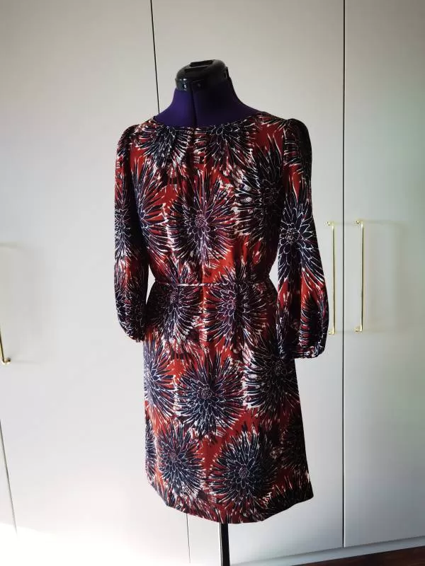 Rochie casual H&M EU 34 | Cărămiziu, Mini, Poliester - Image 2