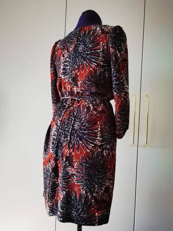 Rochie casual H&M EU 34 | Cărămiziu, Mini, Poliester - Image 3