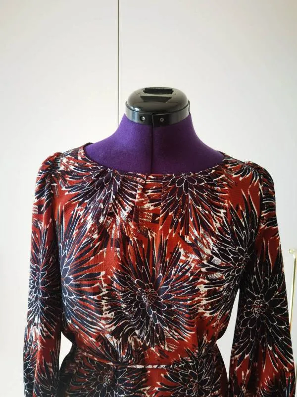 Rochie casual H&M EU 34 | Cărămiziu, Mini, Poliester - Image 6