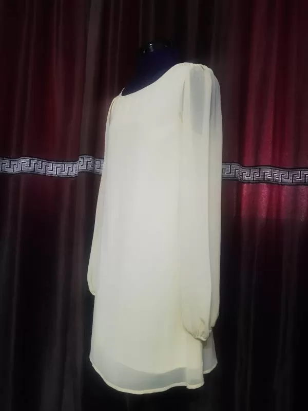 Rochie casual ATMOSPHERE UK 10 | Ivoire, Mini, Poliester - Image 3