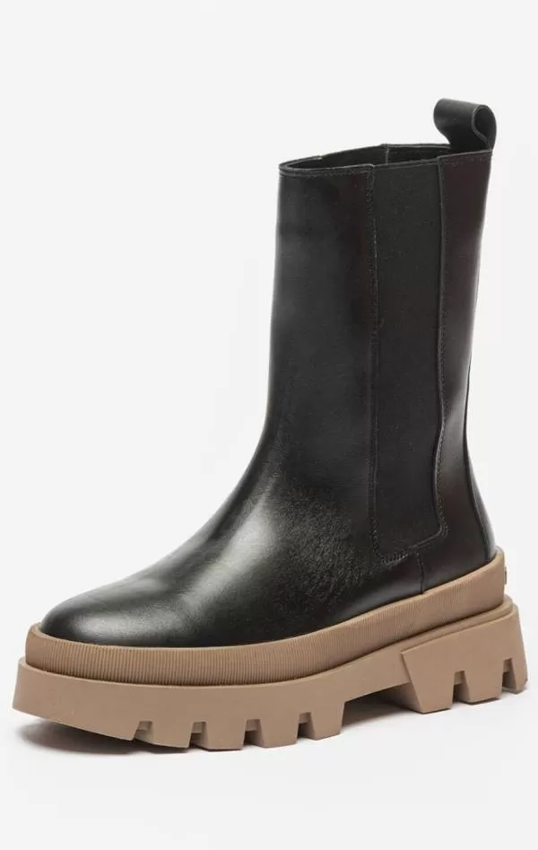 Ghete Marc O'Polo EU 38 | Negru, Piele naturală - Image 2