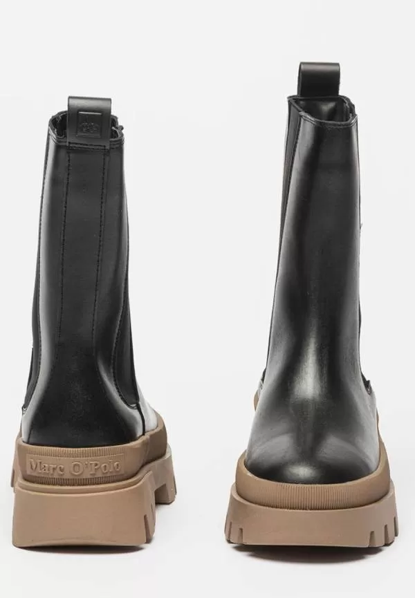 Ghete Marc O'Polo EU 38 | Negru, Piele naturală - Image 3