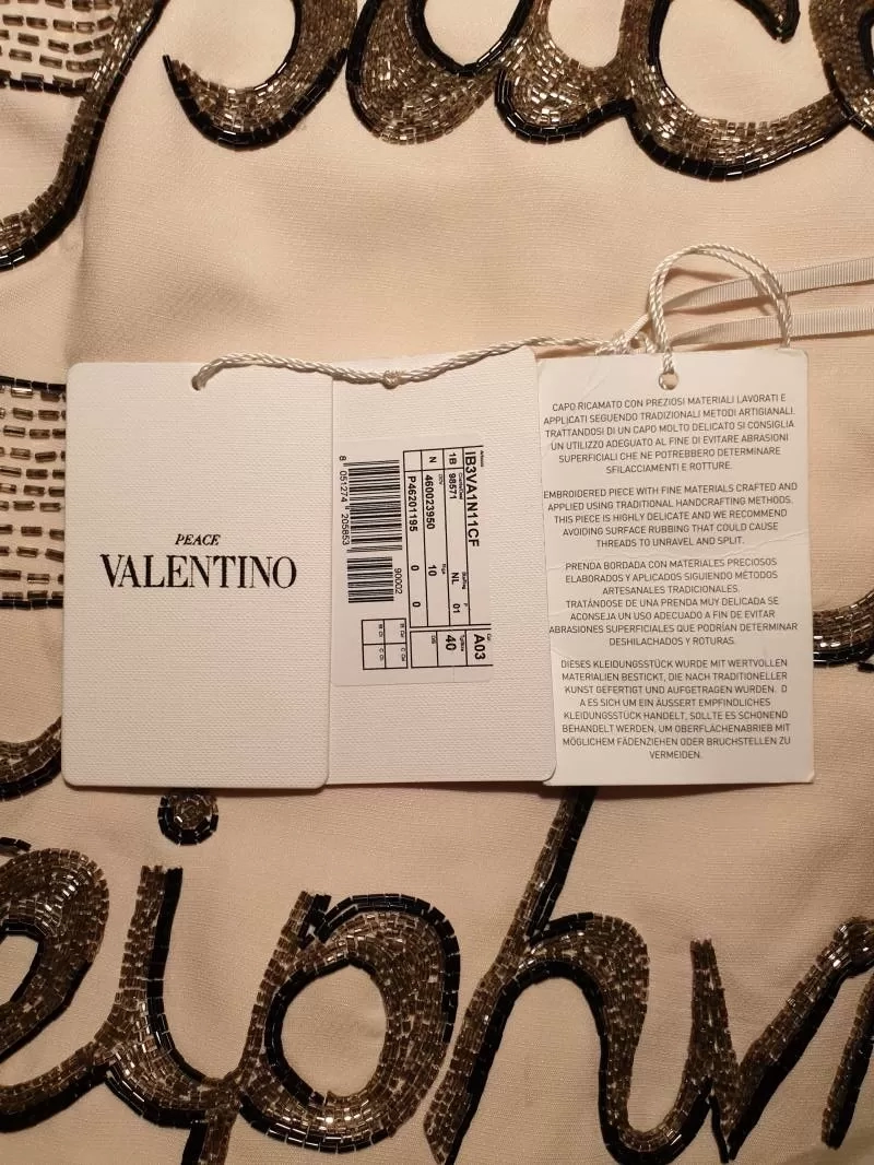 Rochie office Valentino EU 40 | Bej, Midi, Lână - Image 4