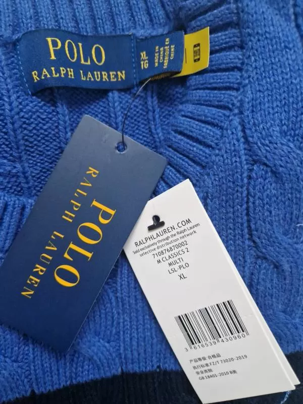 Pulover Polo Ralph Lauren M | Albastru, Normal, Regular fit, Lână - Image 7