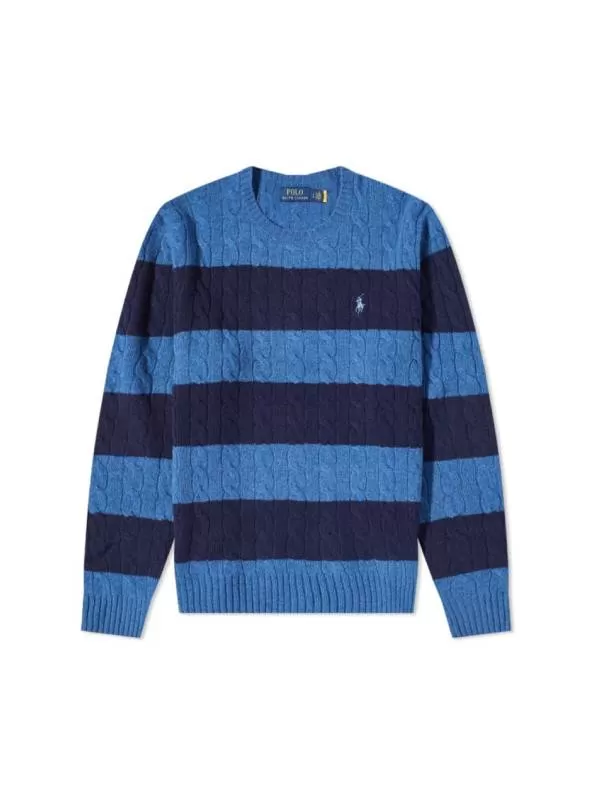 Pulover Polo Ralph Lauren M | Albastru, Normal, Regular fit, Lână