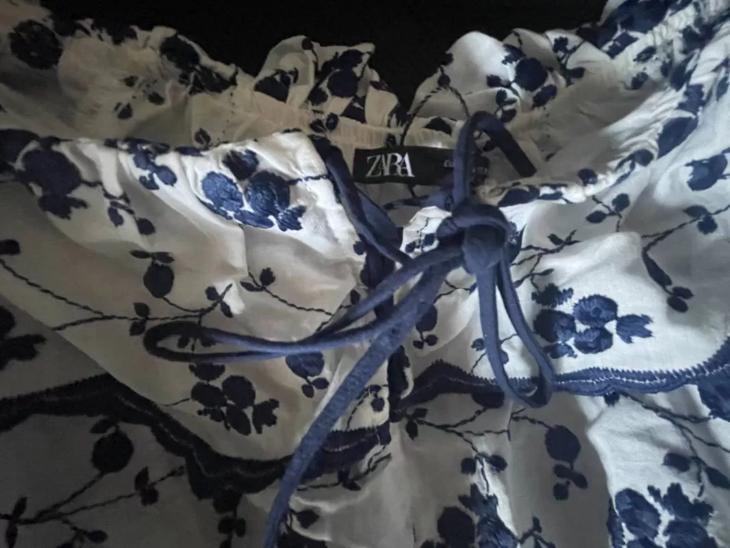 Top Zara XS | Alb, Normal - Image 9