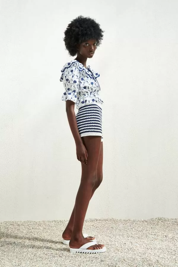 Top Zara XS | Alb, Normal - Image 5