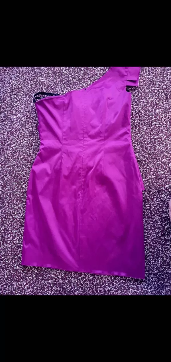Rochie de seară VERA MONT EU 40 | Mov, Midi - Image 4