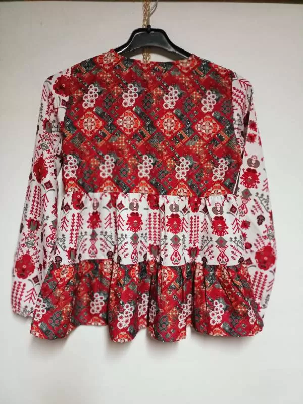Bluză HHG S | Multicolor, Normal, Vâscoză - Image 5