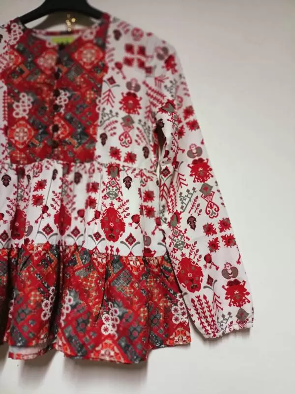 Bluză HHG S | Multicolor, Normal, Vâscoză - Image 6