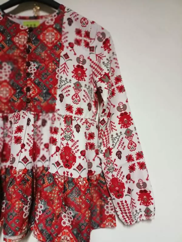 Bluză HHG S | Multicolor, Normal, Vâscoză - Image 8