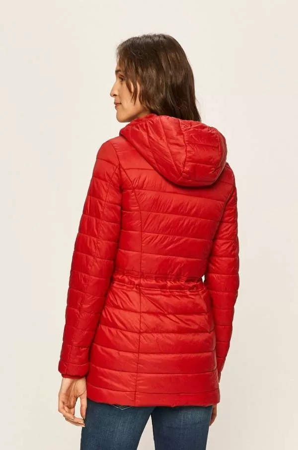 Geacă matlasată TALLY WEIJL S | Roșu, Fără glugă, Monocrom, Poliester - Image 3