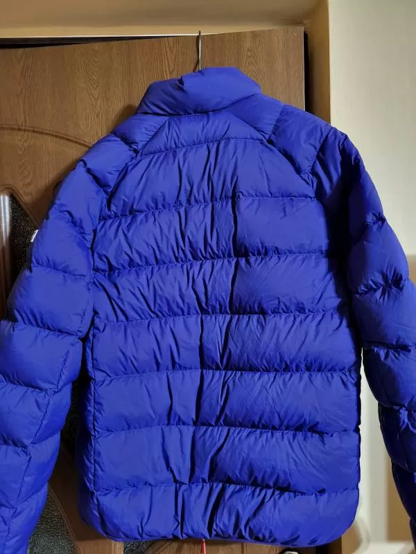 Geacă matlasată Tommy Hilfiger L | Albastru, Fără glugă, Monocrom, Bumbac - Image 4