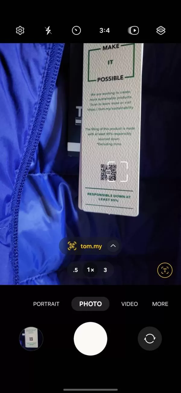 Geacă matlasată Tommy Hilfiger L | Albastru, Fără glugă, Monocrom, Bumbac - Image 6