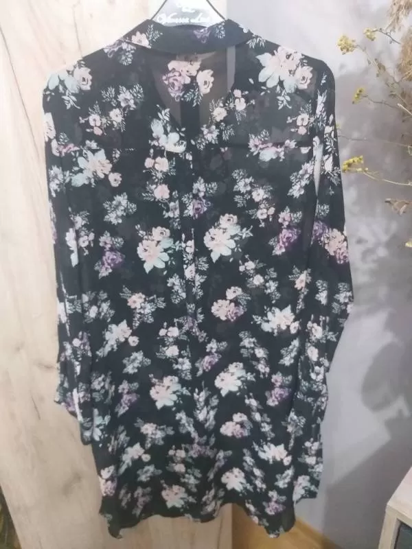 Cămașă H&M EU 42 | Multicolor, Normal, Poliester - Image 4