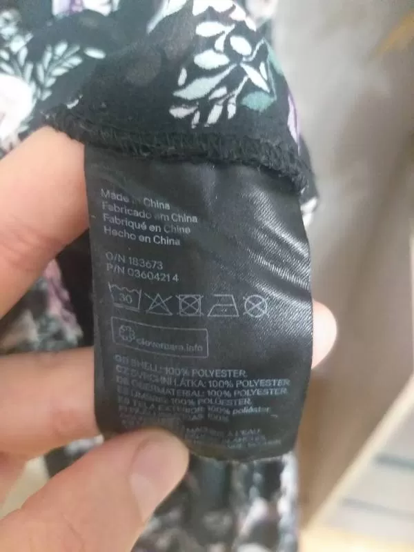 Cămașă H&M EU 42 | Multicolor, Normal, Poliester - Image 7