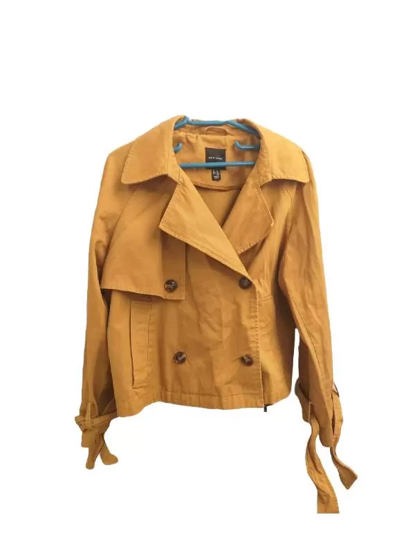 Jachetă New Look EU 42 | Caramel, Fără glugă, Monocrom, Bumbac