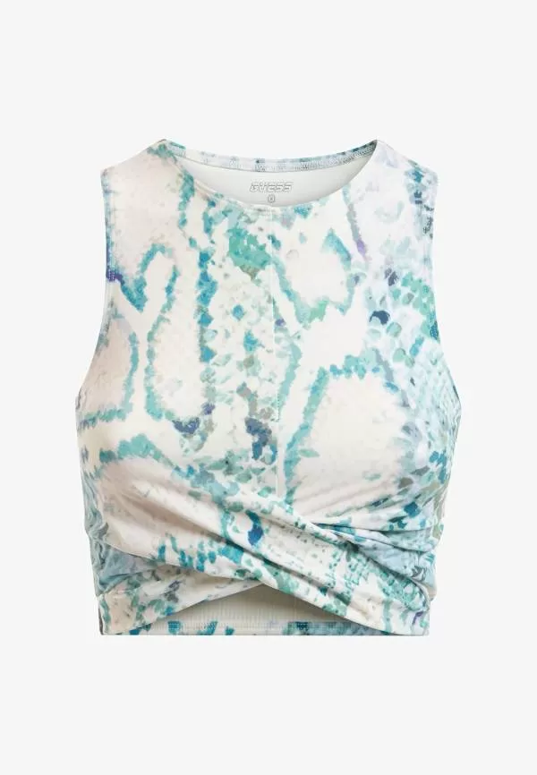 Bustieră sport Guess S | Bleu, Nailon - Image 2