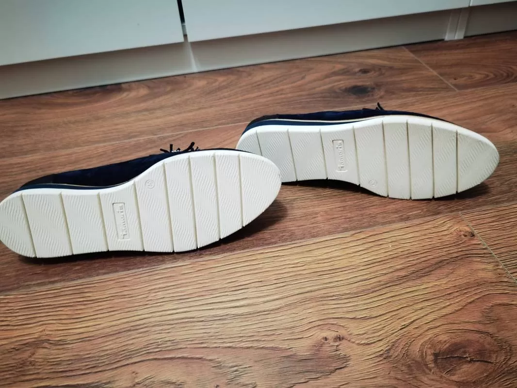 Mocasini Tamaris EU 40 | Albastru, Piele naturală - Image 8