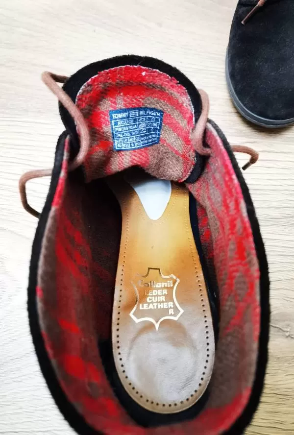 Ghete Tommy Hilfiger EU 40 | Maro, Piele naturală - Image 7