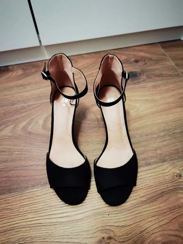 Sandale cu toc H&M EU 40 | Negru - Image 2